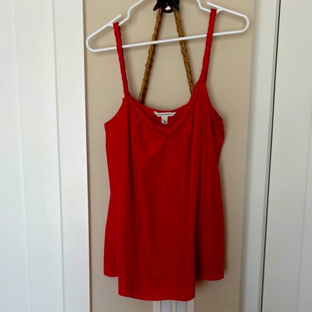 Banana Republic, silk braided top. Size M